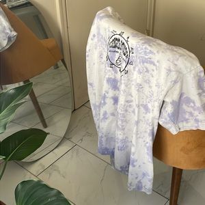 Oversized tie dye tee, handmade by local shop